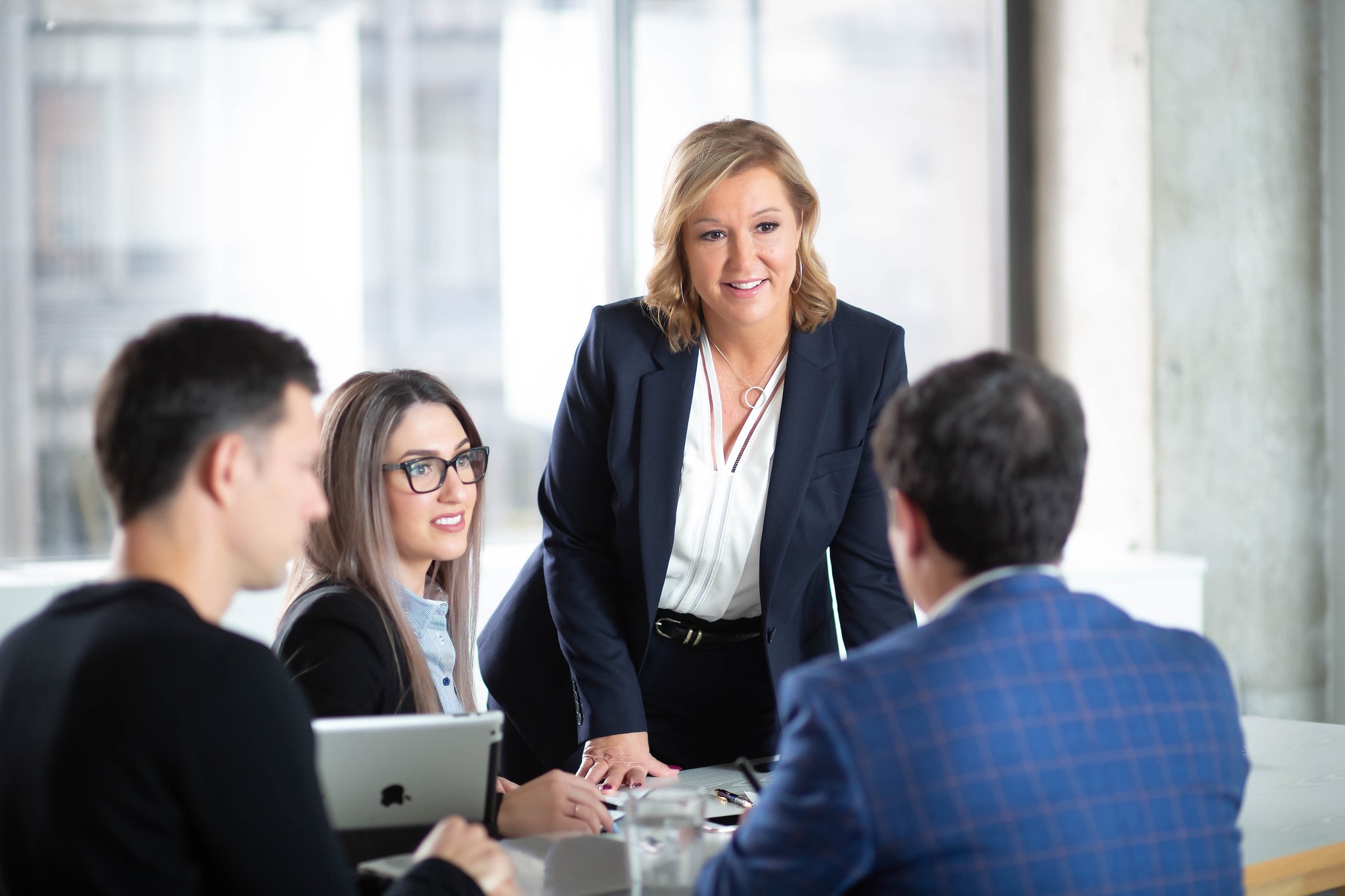 Réunion d'équipe - accompagnement stratégique